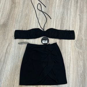 Black two piece set XS